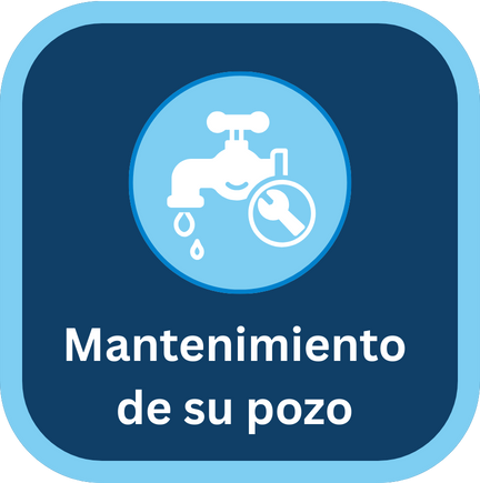 Botón de mantenimiento de su pozo