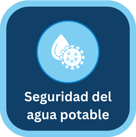 Botón de seguridad del agua potable