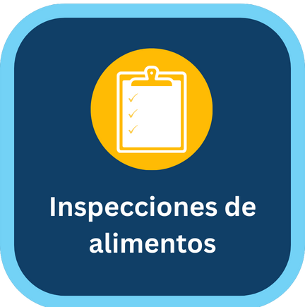 Botón de inspecciones de alimentos